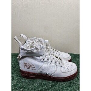 Nike SF Air Force 1 Mid Ivory Mars Stone Men Size 8 917753-100